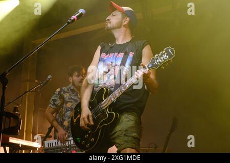 Concerto musicale della cantante italiana - Giancane - Tour estivo 2024 giancane Molfetta Eremo Italia Copyright: XIolandaxPompilio/TSCKx/xLiveMediax LPM 1432569 Foto Stock