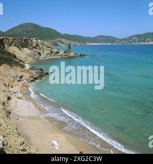 Es Figueral, Ibiza, Isole Baleari, Spagna Foto Stock