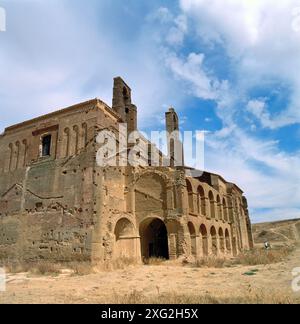 La Peregrina chiesa, Sahagun. Provincia di León, Castilla-León, Spagna Foto Stock