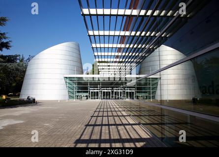 Kutxaespacio, Museo de la Ciencia, Donostia, San Sebastian, Gipuzkoa, Euskadi, Spagna. Foto Stock