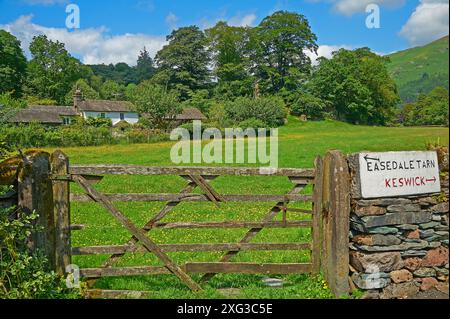 White Farm, villaggio di Grasmere nel Lake District National Park Foto Stock