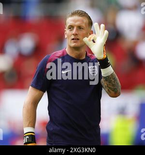 Dusseldorf, Germania. 6 luglio 2024. DUSSELDORF, Dusseldorf Arena, 06-07-2024, Campionato europeo di calcio Euro2024, round of 8 match no.48 tra Inghilterra e Svizzera, England portiere Jordan Pickford credito: Pro Shots/Alamy Live News Foto Stock