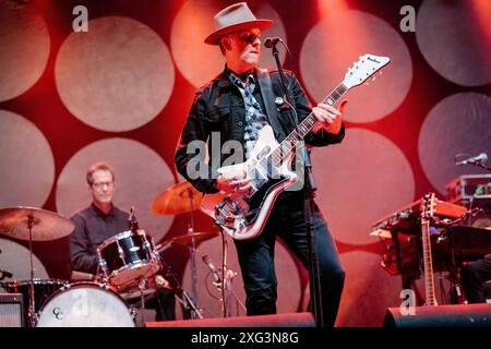 Calexico, in diretta a Pistoia Blues, Pistoia, Italia Foto Stock