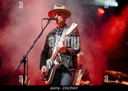 Calexico, in diretta a Pistoia Blues, Pistoia, Italia Foto Stock