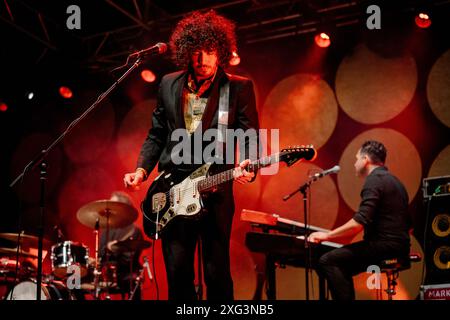 Calexico, in diretta a Pistoia Blues, Pistoia, Italia Foto Stock