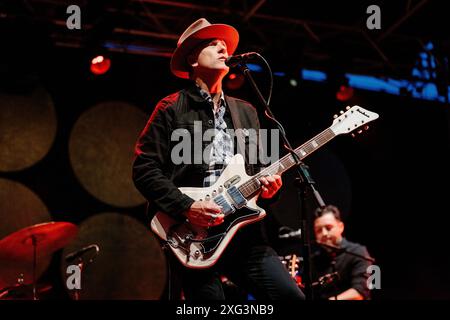Calexico, in diretta a Pistoia Blues, Pistoia, Italia Foto Stock