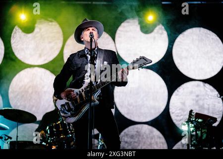 Calexico, in diretta a Pistoia Blues, Pistoia, Italia Foto Stock