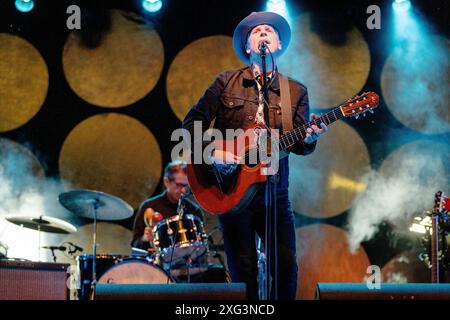 Calexico, in diretta a Pistoia Blues, Pistoia, Italia Foto Stock