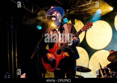 Calexico, in diretta a Pistoia Blues, Pistoia, Italia Foto Stock