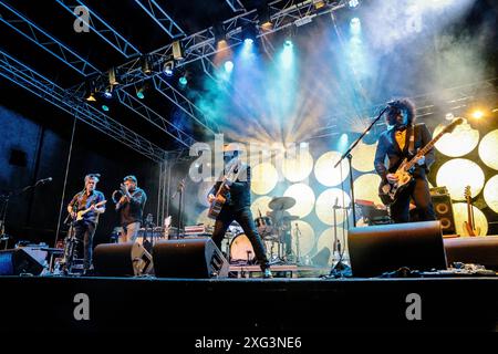 Calexico, in diretta a Pistoia Blues, Pistoia, Italia Foto Stock