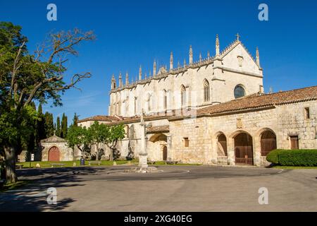 La Certosa di Miraflores è una certosa in stile Isabellino, o Certosa dell'ordine dei Certosini, vicino alla città di Burgos in Spagna Foto Stock