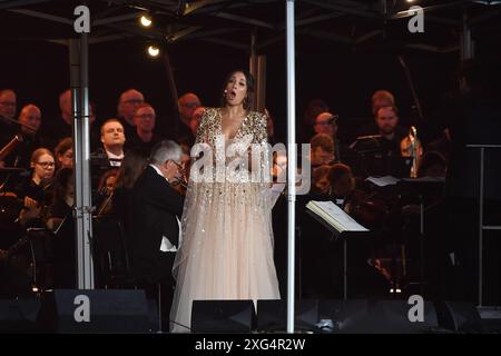 Londra, Regno Unito. 5 luglio 2024. LONDRA, INGHILTERRA - 5 LUGLIO: Esibizione ospite al British Summertime, Hyde Park il 5 luglio 2024 a Londra, Inghilterra. CAP/Mar © Mar/Capital Pictures credito: Capital Pictures/Alamy Live News Foto Stock