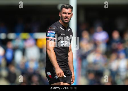 Will Lovell dei London Broncos durante il Betfred Super League Round 16 Match Leeds Rhinos vs London Broncos all'Headingley Stadium di Leeds, Regno Unito, 6 luglio 2024 (foto di Gareth Evans/News Images) Foto Stock