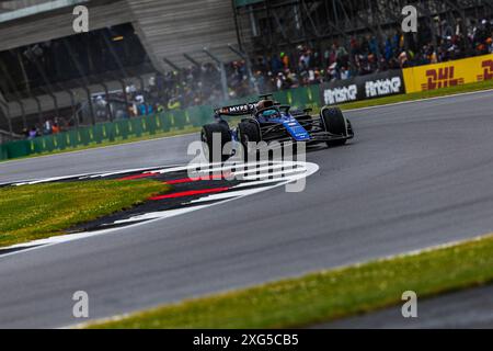 Silverstone Circuit, Towcester, Regno Unito. 6.July.2024; Alexander Albon della Thailandia e Williams Racing durante il Gran Premio di Gran Bretagna di Formula 1 crediti: Jay Hirano/AFLO/Alamy Live News Foto Stock