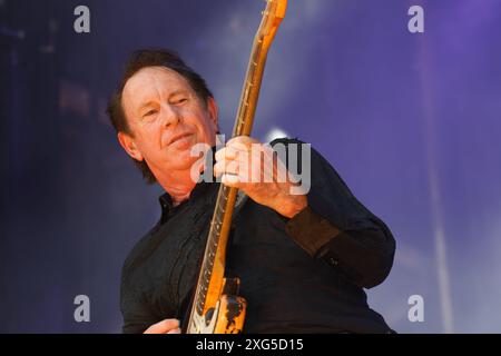 Jack de Keyser si esibisce al Montreal International Jazz Festival, Montreal, Quebec, Canada Foto Stock