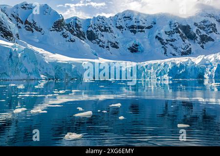 Paradise Harbour, Penisola Antartica, lunedì 20 novembre 2023. Foto: David Rowland / One-Image.com Foto Stock