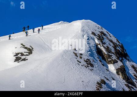 Escursioni con le racchette da neve, Paradise Harbour, Penisola Antartica, lunedì 20 novembre, 2023. foto: David Rowland / One-Image.com Foto Stock