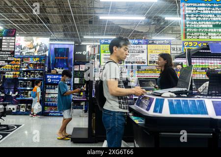 Yodobashi Umeda Multimedia Store di Osaka, Giappone Foto Stock