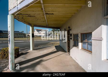 Biggenden, QLD, Australia - edifici storici in città Foto Stock
