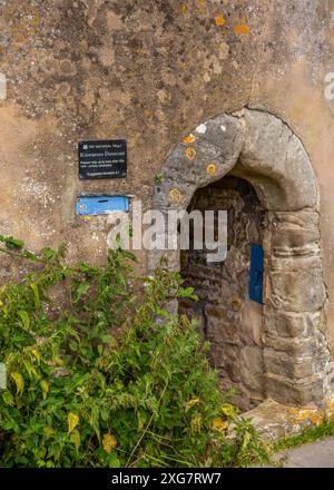 Storica Kinwarton Dovecote vicino ad Alcester, Warwickshire, Regno Unito. Foto Stock