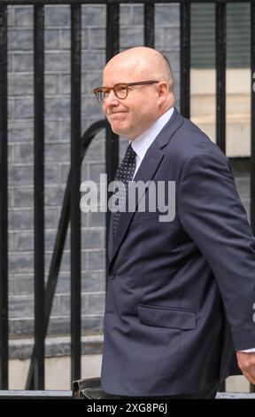 Richard Hermer KC - Procuratore generale - a Downing Street come nuovo primo ministro Sir Keir Starmer nomina il suo primo governo, il giorno dopo aver vinto il Foto Stock