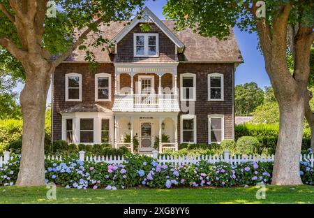 Jimmy Fallons, casa colonica sagaponack Foto Stock