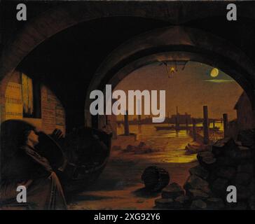 Passato e presente, No. 3 1858 Augustus Leopold Egg 1816-1863 presentato da Sir Alec e Lady Martin in memoria della loro figlia Nora Augustus Leopold Egg (1816-1863) Foto Stock