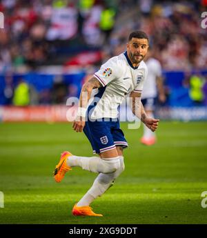 Dusseldorf, Germania. 6 luglio 2024. Kyle Walker (IT) Inghilterra - Svizzera Inghilterra - Svizzera 06.07.2024 Copyright (nur für journalistische Zwecke) di : Foto Stock