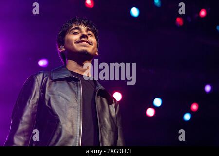 Milwaukee, Stati Uniti. 6 luglio 2024. Ivan Cornejo durante il Summerfest Music Festival il 6 luglio 2024, a Milwaukee, Wisconsin (foto di Daniel DeSlover/Sipa USA) credito: SIPA USA/Alamy Live News Foto Stock