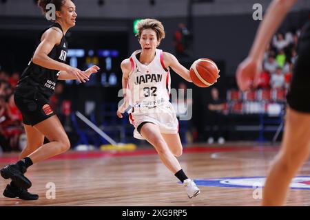 Tokyo, Giappone. 6 luglio 2024. Saori Miyazaki (JPN) Basket : Mitsui Fudosan Cup 2024 partita amichevole internazionale di pallacanestro tra Giappone e nuova Zelanda all'Ariake Arena di Tokyo, Giappone . Crediti: YUTAKA/AFLO SPORT/Alamy Live News Foto Stock