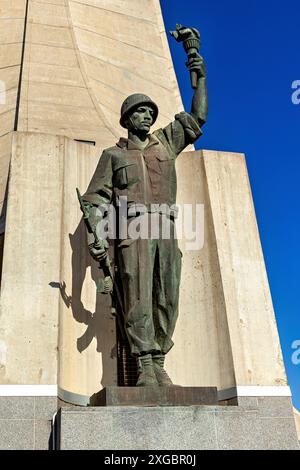 Il memoriale del martire ad Algeri Foto Stock