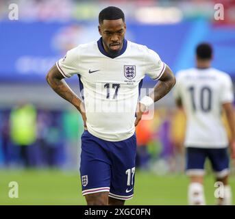 Dusseldorf, Germania. 6 luglio 2024. Firo : 06.07.2024, calcio: UEFA EURO 2024, EM, Campionato europeo 2024, quarti di finale, 1/4 finale, M48, Match 48, IT, Inghilterra - sui, Svizzera 5:3 IE Ivan Toney d'Inghilterra sembra deluso delusione credito: dpa/Alamy Live News Foto Stock