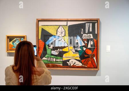 Spagna, Catalogna, Barcellona, quartiere nato (città vecchia), museo Picasso, Las Meninas, 1957 Foto Stock