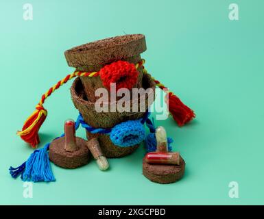 Celebrazioni Rakhi ispirate alla natura per un futuro sostenibile Foto Stock