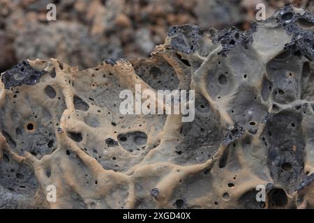 Struttura interna di tefra, crateri della Luna, Idaho Foto Stock