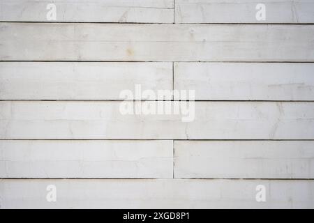 Vecchio motivo in legno bianco, sfondo in legno della casa colonica intempestivo Foto Stock