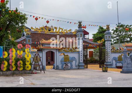 Villaggio di incenso di Quang Phu Cau, Ung Hoa, Vietnam del Nord, Asia a giugno Foto Stock