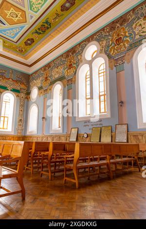 La sinagoga Kutaisi è una congregazione e sinagoga ebraica, situata in via Boris Gaponov a Kutaisi, Georgia. Foto Stock