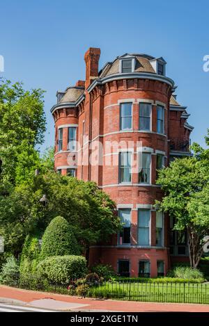 Splendido residence vicino a Logan Circle, Washington DC USA Foto Stock