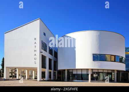 Il municipio è un punto di riferimento della città di Bad Rappenau Foto Stock