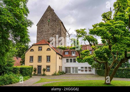 Bad Essen , Deutschland 03. Juli 2024: IM Bild: Die Burg Wittlage in Bad Essen. Burg Wittlage Niedersachsen *** Bad Essen , Germania 3 luglio 2024 nella foto il castello di Wittlage nel castello di Bad Essen Wittlage bassa Sassonia Copyright: XFotostandx/xReissx Foto Stock