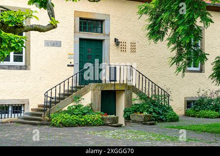 Bad Essen , Deutschland 03. Juli 2024: IM Bild: Die Burg Wittlage in Bad Essen. Burg Wittlage Niedersachsen *** Bad Essen , Germania 3 luglio 2024 nella foto il castello di Wittlage nel castello di Bad Essen Wittlage bassa Sassonia Copyright: XFotostandx/xReissx Foto Stock