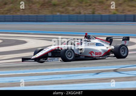 F4 Spagna 2024 a le Castellet, FRANCIA, 07/07/2024 Florent 'MrCrash' B. Foto Stock