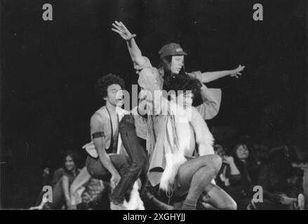 Heatre / Theatre, musical, 'Hair', versione tedesca, regista: Werner Schmid, BERTRAND CASTELLI, DIRITTI AGGIUNTIVI-AUTORIZZAZIONE-INFO-NON-DISPONIBILE Foto Stock