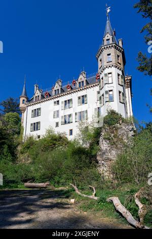 Europa, Lussemburgo, Larochette, Castello di Meysembourg (Château de Meysembourg) Foto Stock