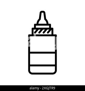 Collezione di set di logo vettoriali per l'interfaccia utente dell'app Web Illustrazione Vettoriale