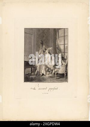 Helman, Isidore-Stanislas (Graveur) | Moreau le Jeune (Jean-Michel Moreau, dit) (Dessinateur) Foto Stock