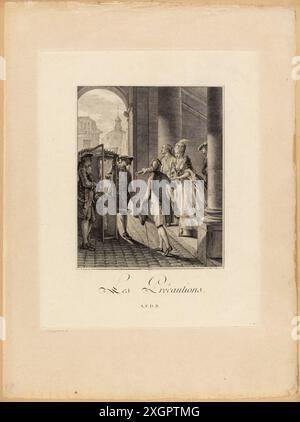 Martini, Pietro Antonio (Graveur) | Moreau le Jeune (Jean-Michel Moreau, dit) (Dessinateur) Foto Stock