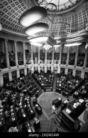 Bruxelles, Belgio. 10 luglio 2024. Immagine di una sessione plenaria della camera al Parlamento federale a Bruxelles, mercoledì 10 luglio 2024. BELGA PHOTO VIRGINIE LEFOUR credito: Belga News Agency/Alamy Live News Foto Stock