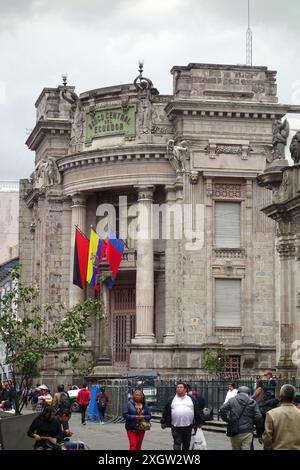 Museo Antiguo Banco Central del Ecuador, Quito, Ecuador, Sud America, patrimonio dell'umanità dell'UNESCO Foto Stock